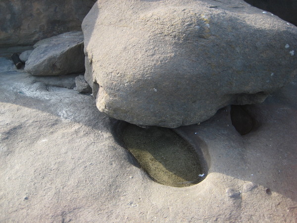 Rock footprint